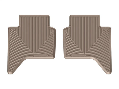 WeatherTech 19-25 Ford Ranger 2nd Row Rear All-Weather Floor Mats - Black