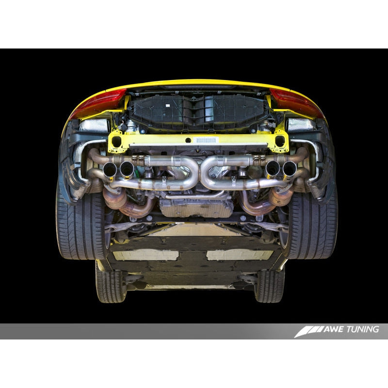 AWE Tuning Porsche 991 SwitchPath Exhaust for Non-PSE Cars (no tips)