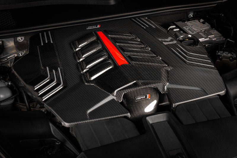 APR 20-24 Audi Q7/Q8/RS Q8/SQ7/SQ8 (4M) 2.9T/3.0T/4.0T Twill Carbon Fiber Engine Cover