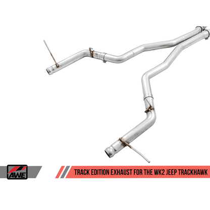 AWE Tuning 2020 Jeep Grand Cherokee SRT/Trackhawk Track Edition Exhaust - Use w/Stock Tips