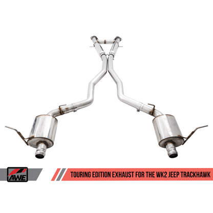 AWE Tuning 2020 Jeep Grand Cherokee SRT/Trackhawk Touring Edition Exhaust - Use w/Stock Tips