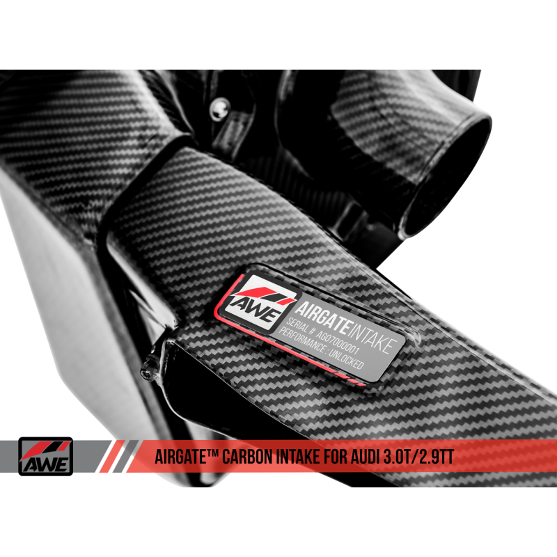 AWE Tuning Audi B9/B9.5 S4/S5/RS5 3.0T Carbon Fiber AirGate Intake w/ Lid