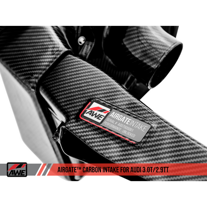 AWE Tuning Audi B9/B9.5 S4/S5/RS5 3.0T Carbon Fiber AirGate Intake w/ Lid
