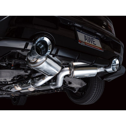AWE Tuning Touring Edition Catback Exhaust System w/Chrome Silver Tips for 2023+ Nissan Z