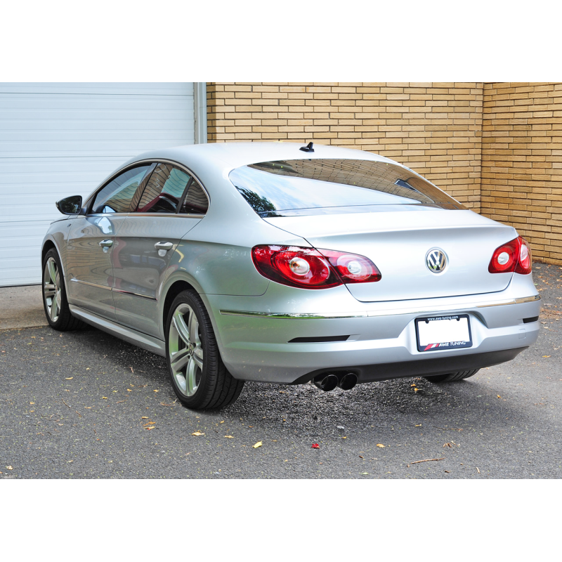 AWE Tuning VW CC 2.0T Touring Edition Performance Exhaust - Diamond Black Tips