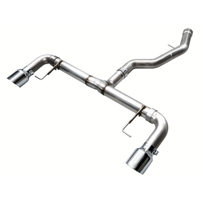 AWE 19-23 BMW 330i / 21-23 BMW 430i Base G2X Track Edition Axle Back Exhaust - Chrome Silver