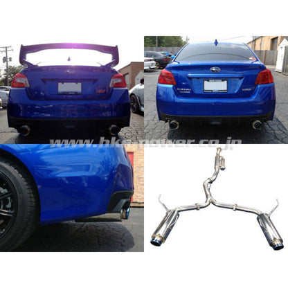 HKS Hi-Power Muffler - Subaru WRX/WRX STI