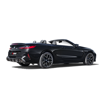 Akrapovič Evolution Line Catback Exhaust (Titanium) w/Carbon Tips - 2020+ BMW M8/M8 Competition (F91/F92)