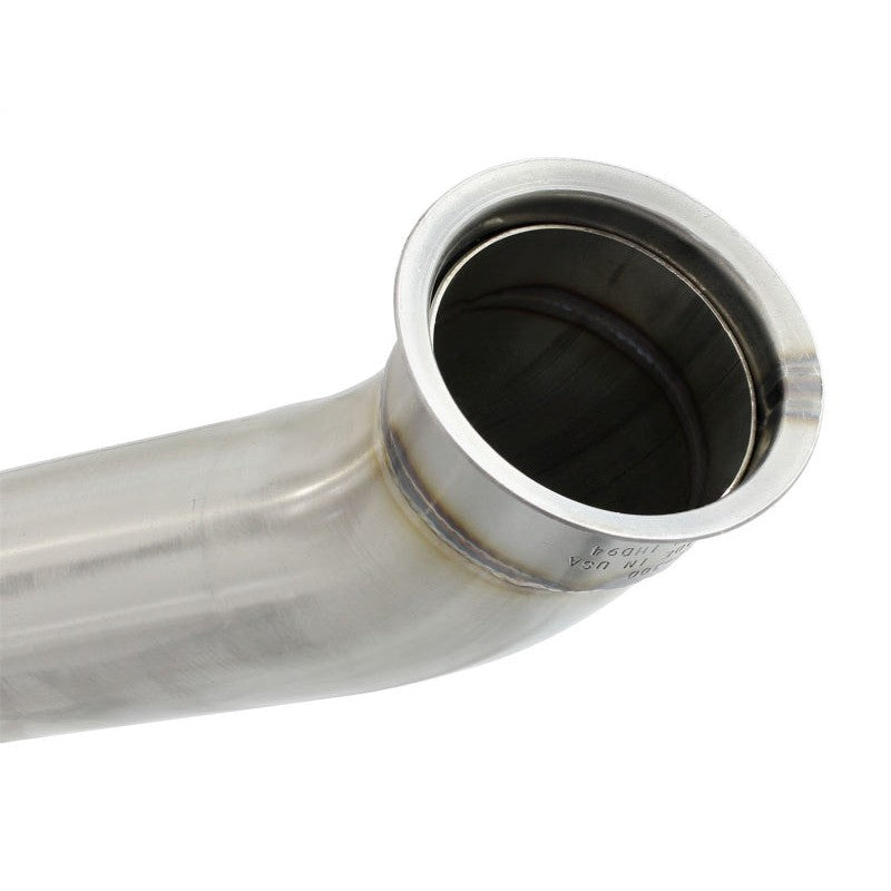 aFe MACHForce XP SS-304 Black Tip 2.5in Dia Cat Back Exhaust 12-14 BMW 335i (F30) 3.0L (t)