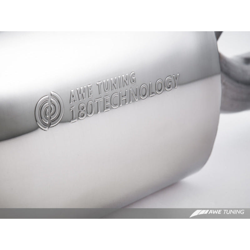 AWE Tuning B8 / B8.5 S5 Cabrio Touring Edition Exhaust - Resonated - Diamond Black Tips