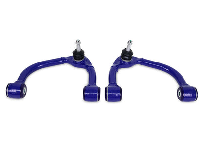 SuperPro 2021+ Ford F150 Fixed Offset Front Upper Control Arm Set
