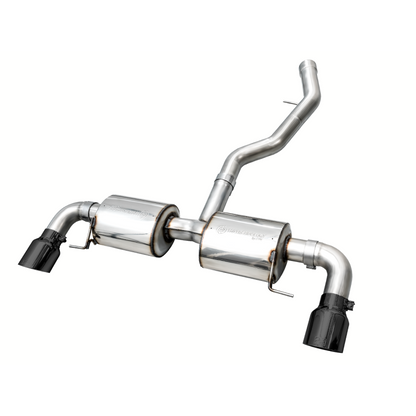 AWE 19-23 BMW 330i / 21-23 BMW 430i Base G2X Touring Axle Back Exhaust - Diamond Black