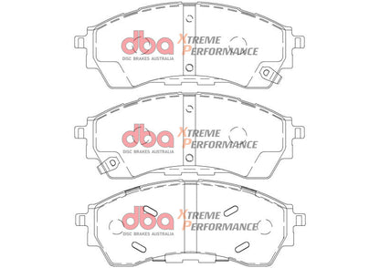 DBA 07-15 Audi Q7 (w/o Performance Pkg/352mm Front Rotor) XP Performance Front Brake Pads