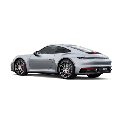Akrapovič Slip-On Line Exhaust (Titanium) - 2020+ Porsche 911 Carrera /S/4/4S/GTS//Dakar (992)