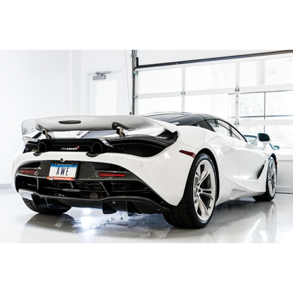 AWE Tuning McLaren 720S Performance Exhaust - Diamond Black Tips