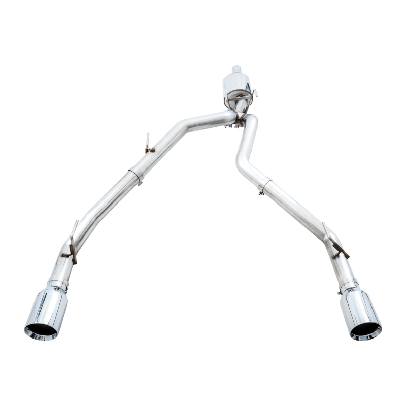 AWE Tuning 09-18 RAM 1500 5.7L (w/Cutouts) 0FG Dual Rear Exit Cat-Back Exhaust - Chrome Silver Tips