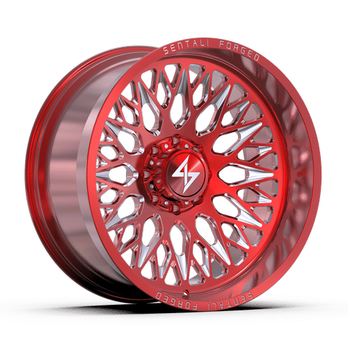Sentali Forged SF6RM Red Milled 22x14 -76 8x170mm 125.2mm