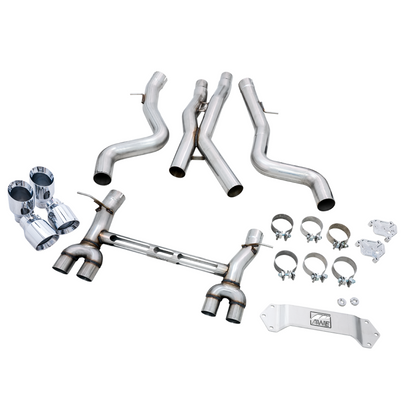 AWE Tuning BMW F8X M3/M4 Track Edition Catback Exhaust - Diamond Black Tips