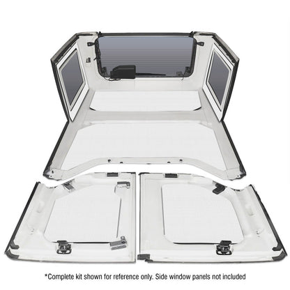 DEI 11-18 Jeep Wrangler JK 4-Door Boom Mat Headliner - 4 Piece - White