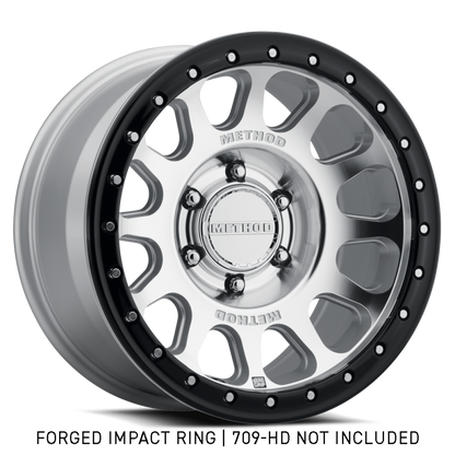 Method Beadlock Ring - 17in Forged - Style 1 - Gloss Black