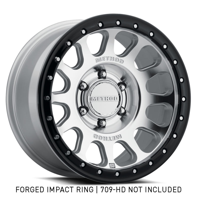 Method Beadlock Ring - 20in Forged - Style 1 - Gloss Black