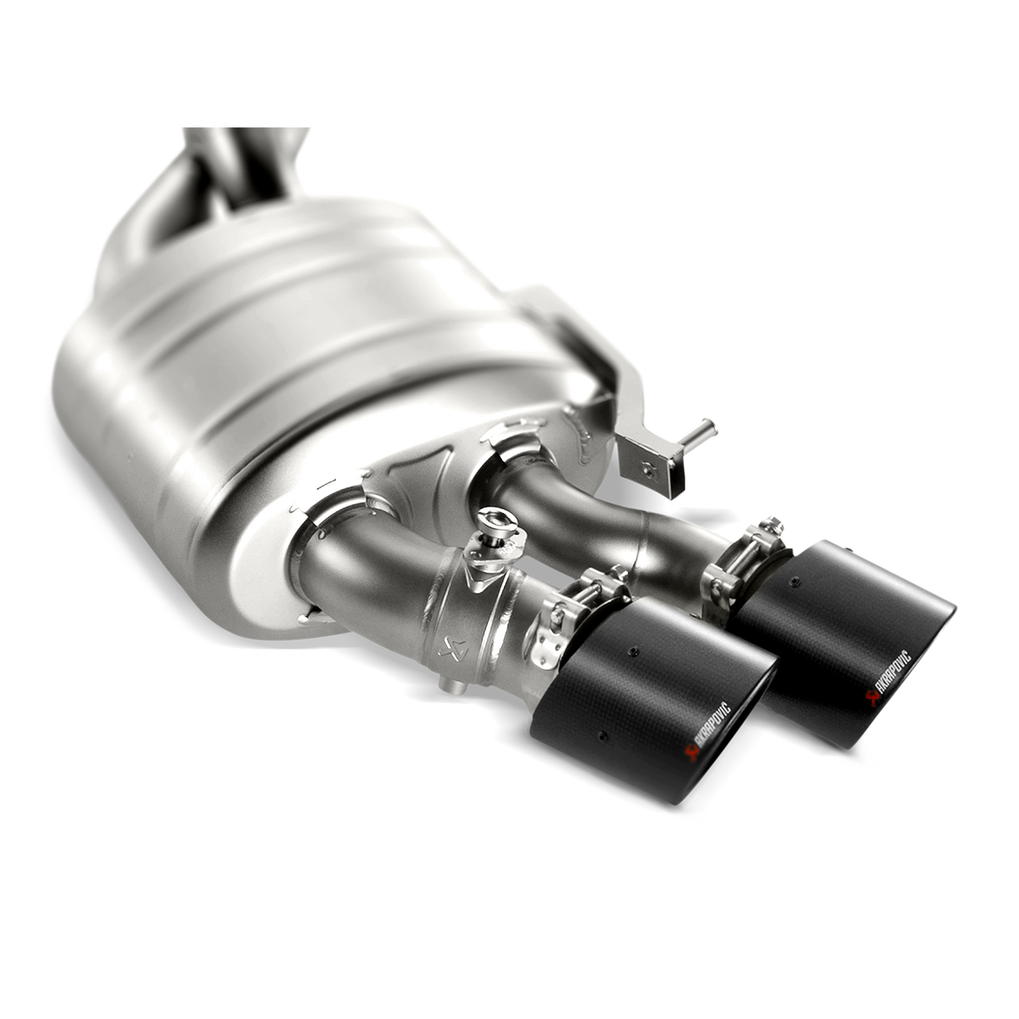 Akrapovič Evolution Line Catback Exhaust System (Titanium) w/ Carbon Tips - 2013-2017 Audi S6/S7 (C7)