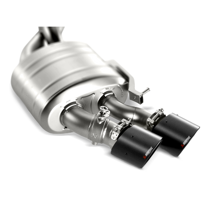 Akrapovič Evolution Line Catback Exhaust System (Titanium) w/ Carbon Tips - 2013-2017 Audi S6/S7 (C7)