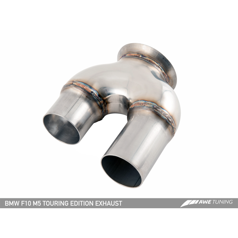 AWE Tuning BMW F10 M5 Touring Edition Axle-Back Exhaust Chrome Silver Tips