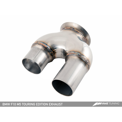 AWE Tuning BMW F10 M5 Touring Edition Axle-Back Exhaust Diamond Black Tips
