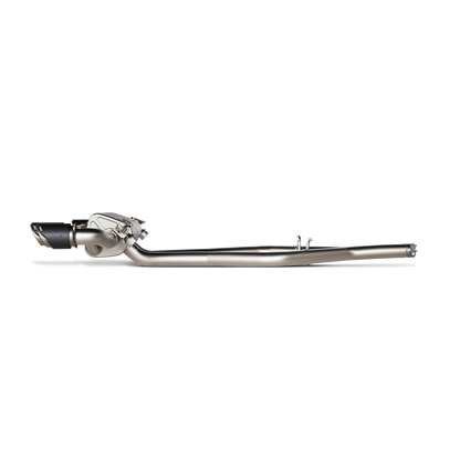 Akrapovič Slip-On Line Exhaust (Titanium) w/Carbon Tips - 2017+ Alfa Romeo Stelvio Quadrifoglio