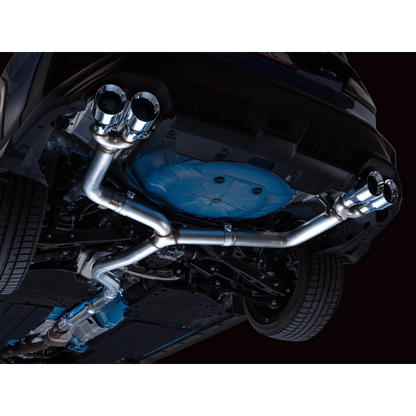 AWE Tuning 2022+ VB Subaru WRX Track Edition Exhaust - Chrome Silver Tips