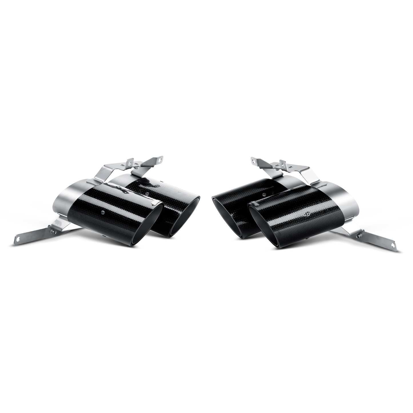 Akrapovič Tail Pipe Set (Carbon) - 2009-2014 Lamborghini Gallardo LP550-2