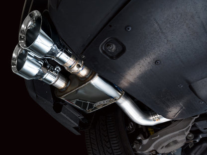 AWE Tuning 21-23 Ford Mustang Mach 1 SwitchPath Cat Back Exhaust w/ Quad Chrome Silver Tips