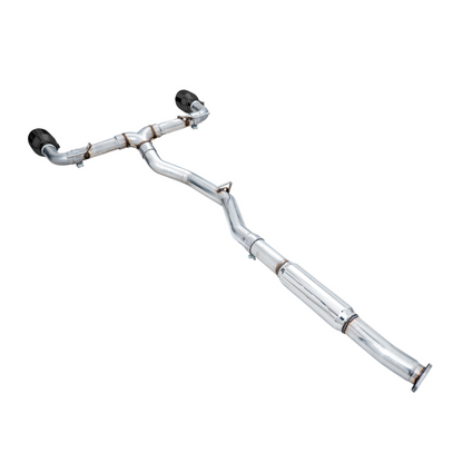 AWE Subaru BRZ / Toyota GR86 / Toyota 86 Track Edition Cat-Back Exhaust- Diamond Black Tips