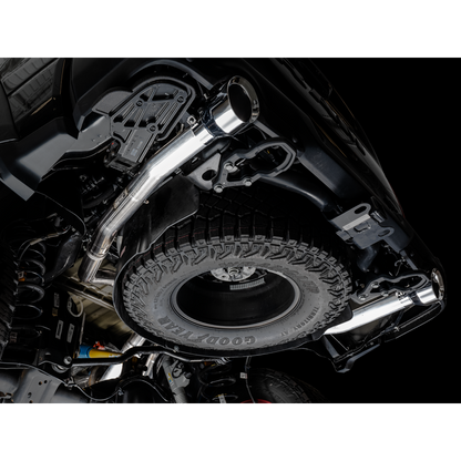 AWE Tuning 2021 RAM 1500 TRX 0FG Cat-Back Exhaust - Chrome Silver Tips