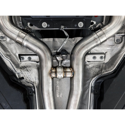AWE Tuning 2019+ Mercedes-Benz C63 AMG Sedan (W205) SwitchPath Cat-Back Exhaust - No Tips
