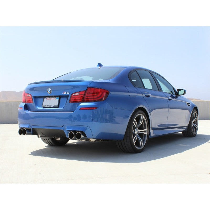 aFe MACHForce XP Exhaust 304SS Cat-Back w/ Polished Tips 12-13 BMW M5 (F10) V8 4.4L (tt)