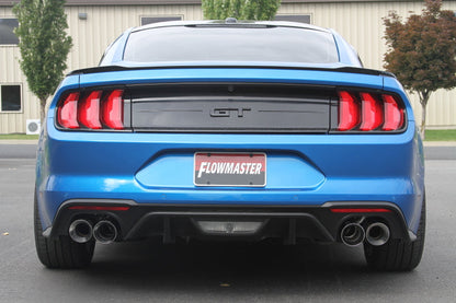 Flowmaster 18-23 Mustang 5.0L Outlaw Axle-Back Exhaust System - (w/Valves)