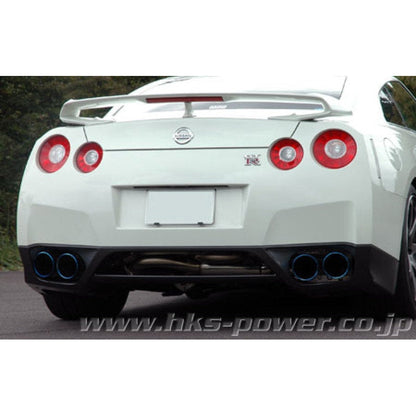 HKS Flux Welded Legamax Premium Exhaust - Nissan R35 GTR