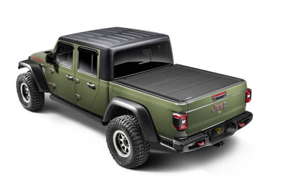 RealTruck 20-24 Jeep Gladiator CC 4dr VoltStep Electric Running Board Kit (Cut/Drill Req.) - Tex Blk
