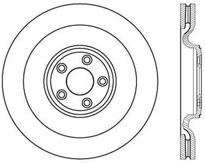 StopTech Drilled Sport Brake Rotor