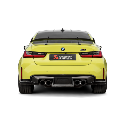 Akrapovič Slip-On Line Exhaust (Titanium) w/o Tips - 2021+ BMW M3/M4 (G80/G82)