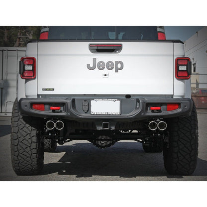 aFe Vulcan Series 3in 304SS Cat-Back 21 Jeep Gladiator V6-3.0L (td) - Dual Polished Tip