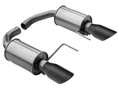 Roush 15-26 Mustang V6 / EcoBoost Black Tip Axle Back Exhaust