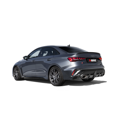 Akrapovič Evolution Line Catback Exhaust System (Titanium) - 2025+ Audi RS3 Sedan (8Y)