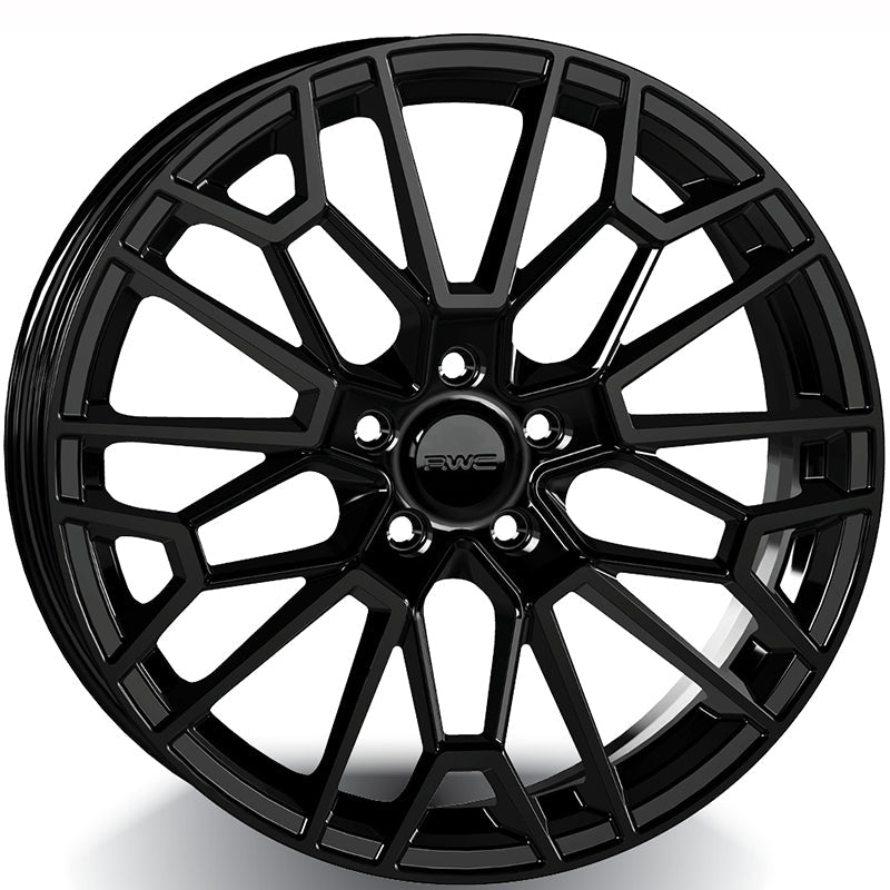 RWC 696 Black 19x8 +30 5x112mm 66.7mm