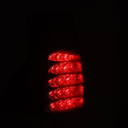 AlphaRex 14-21 Lexus GX470 PRO-Series LED Tail Lights - Smoke
