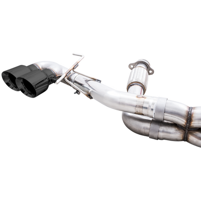 AWE Tuning 2020 Chevrolet Corvette (C8) Track Edition Exhaust - Quad Diamond Black Tips