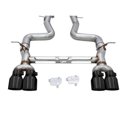 AWE Tuning BMW F8X M3/M4 Track Edition Catback Exhaust - Diamond Black Tips