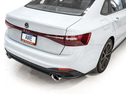 AWE Tuning 22-25 Volkswagen Jetta GLI Touring Edition Exhaust - Chrome Silver Tips